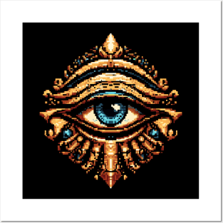 eye of ra Posters and Art